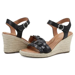 Easy Spirit Sandals*Aisha Espadrille Wedge Sandals