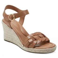 Easy Spirit Sandals*Aisha Espadrille Wedge Sandals