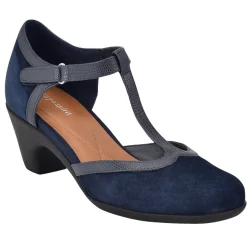 Easy Spirit Mid Heels*Cara T-Strap Heels