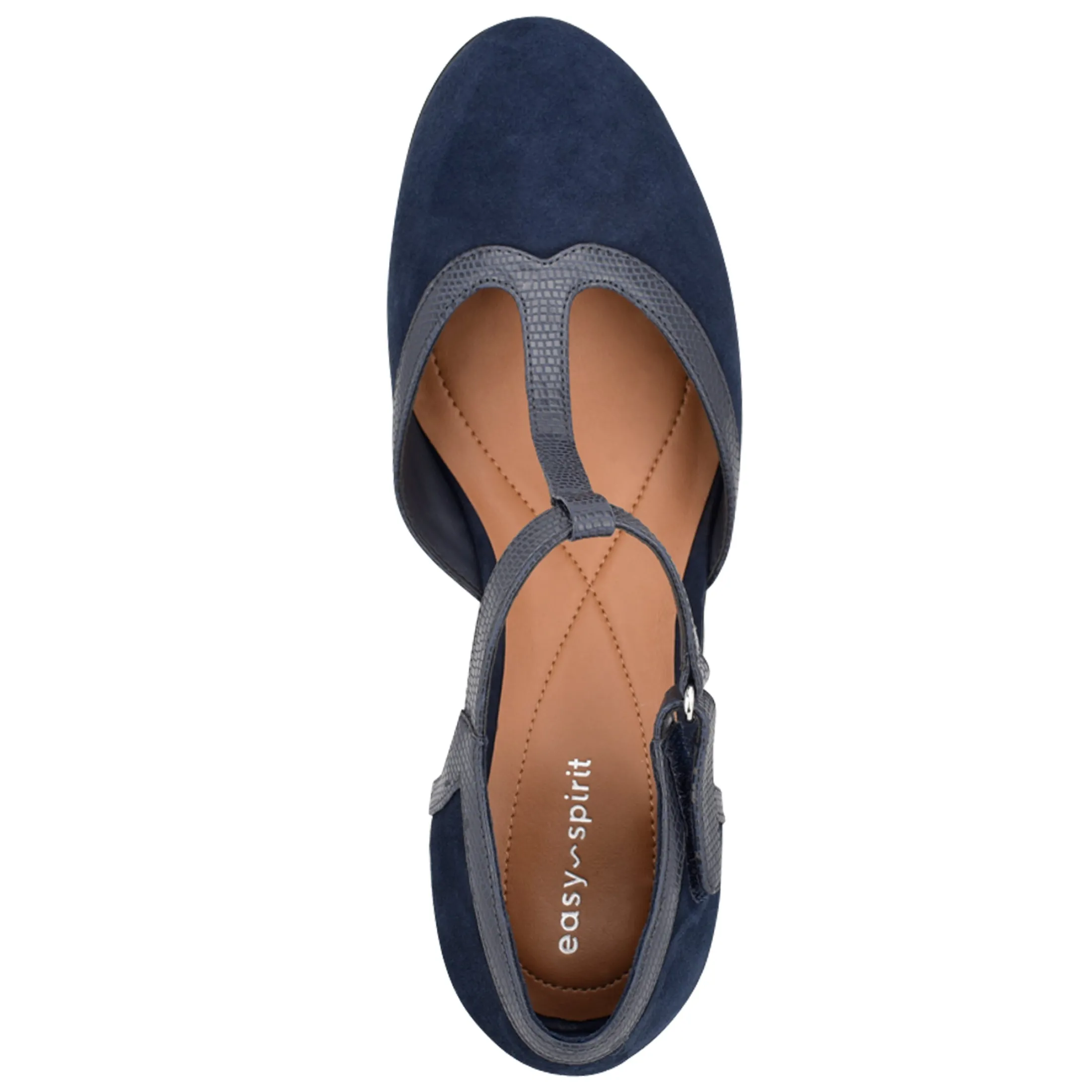 Easy Spirit Mid Heels*Cara T-Strap Heels