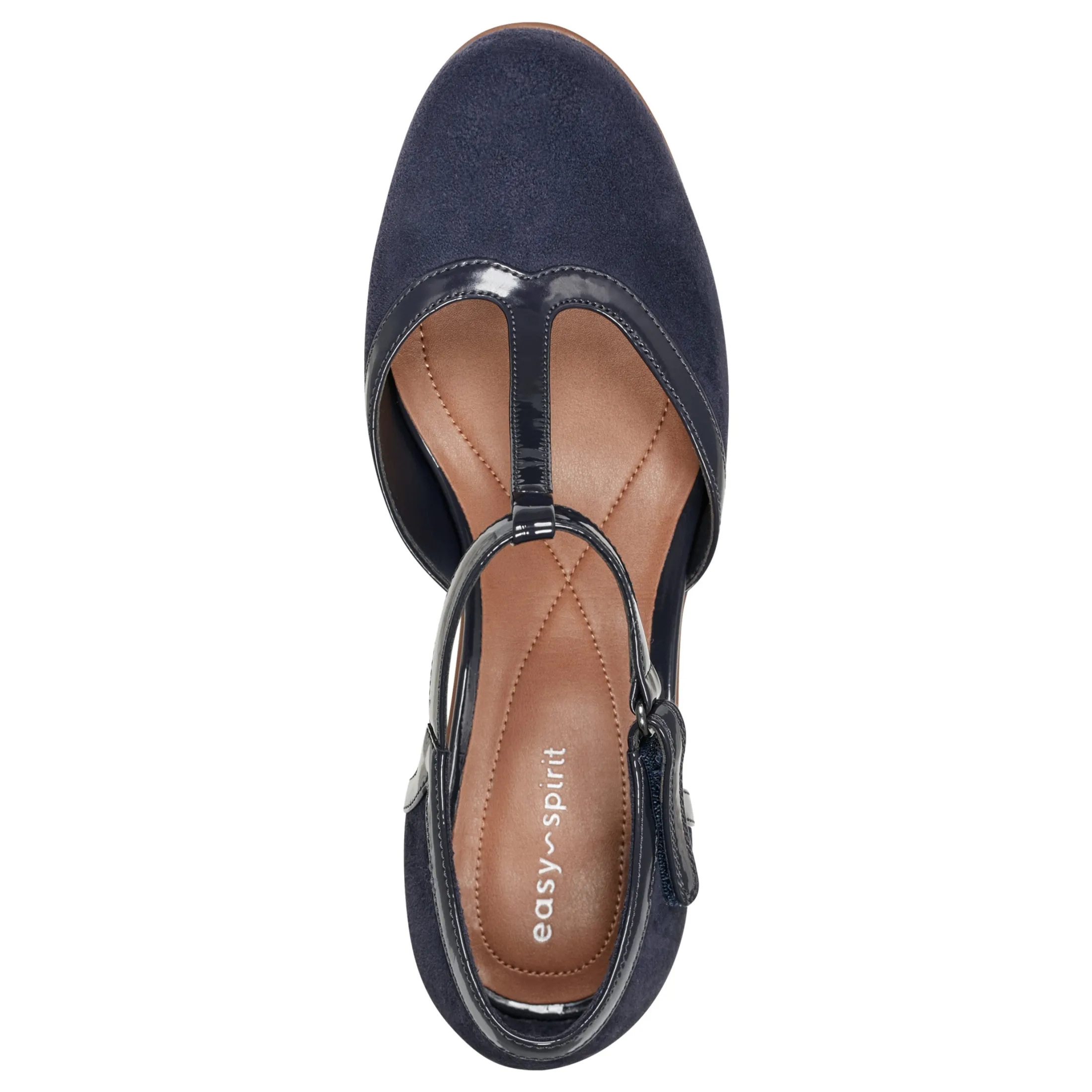 Easy Spirit Mid Heels*Cara T-Strap Heels