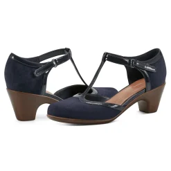 Easy Spirit Mid Heels*Cara T-Strap Heels
