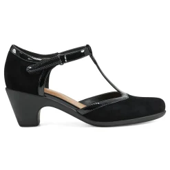Easy Spirit Mid Heels*Cara T-Strap Heels