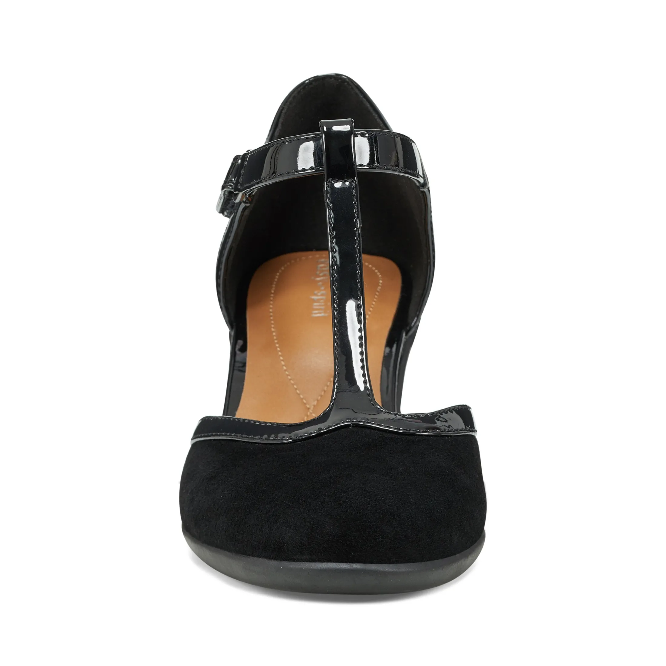 Easy Spirit Mid Heels*Cara T-Strap Heels