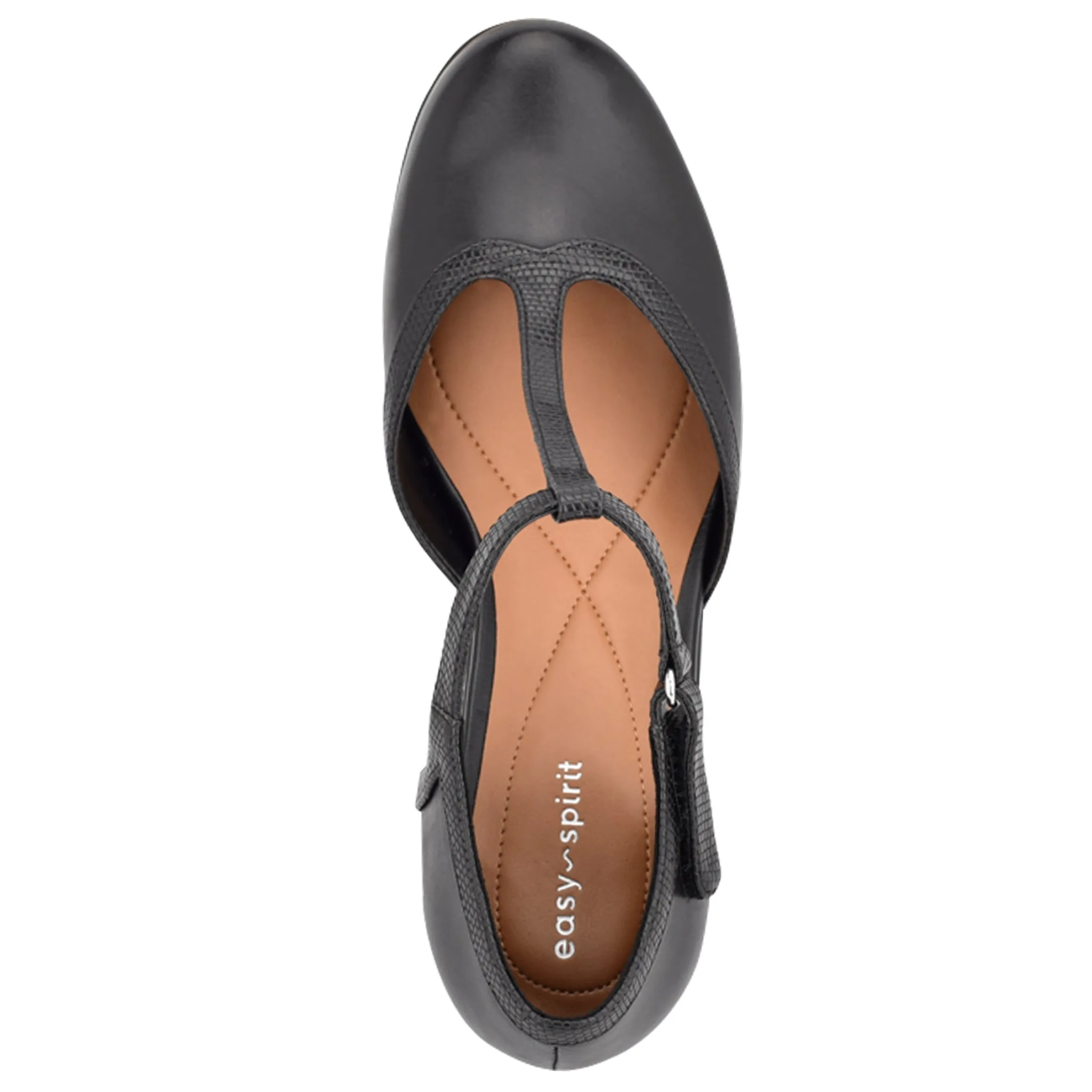 Easy Spirit Mid Heels*Cara T-Strap Heels