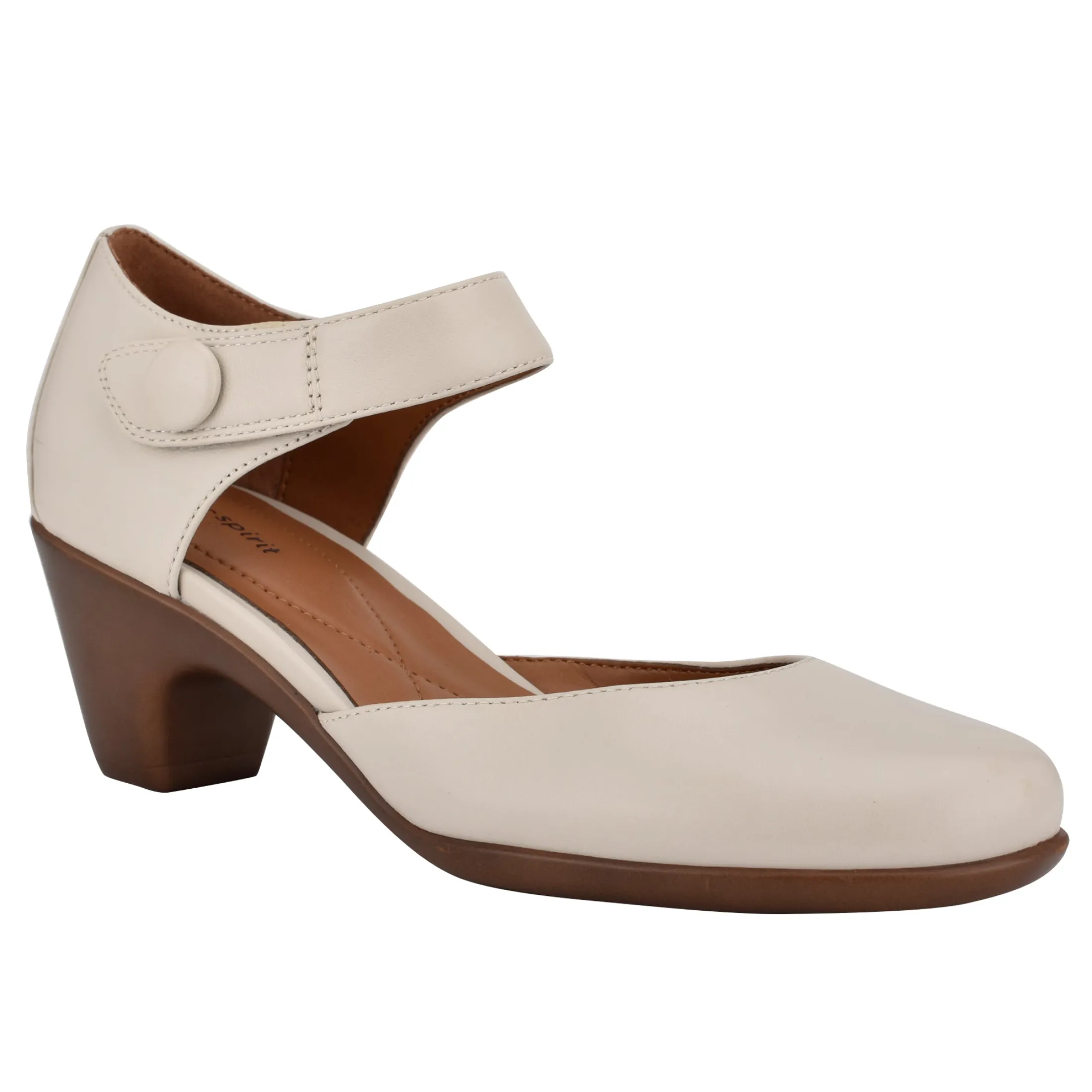 Easy Spirit Mid Heels*Clarice Mary Jane Heels
