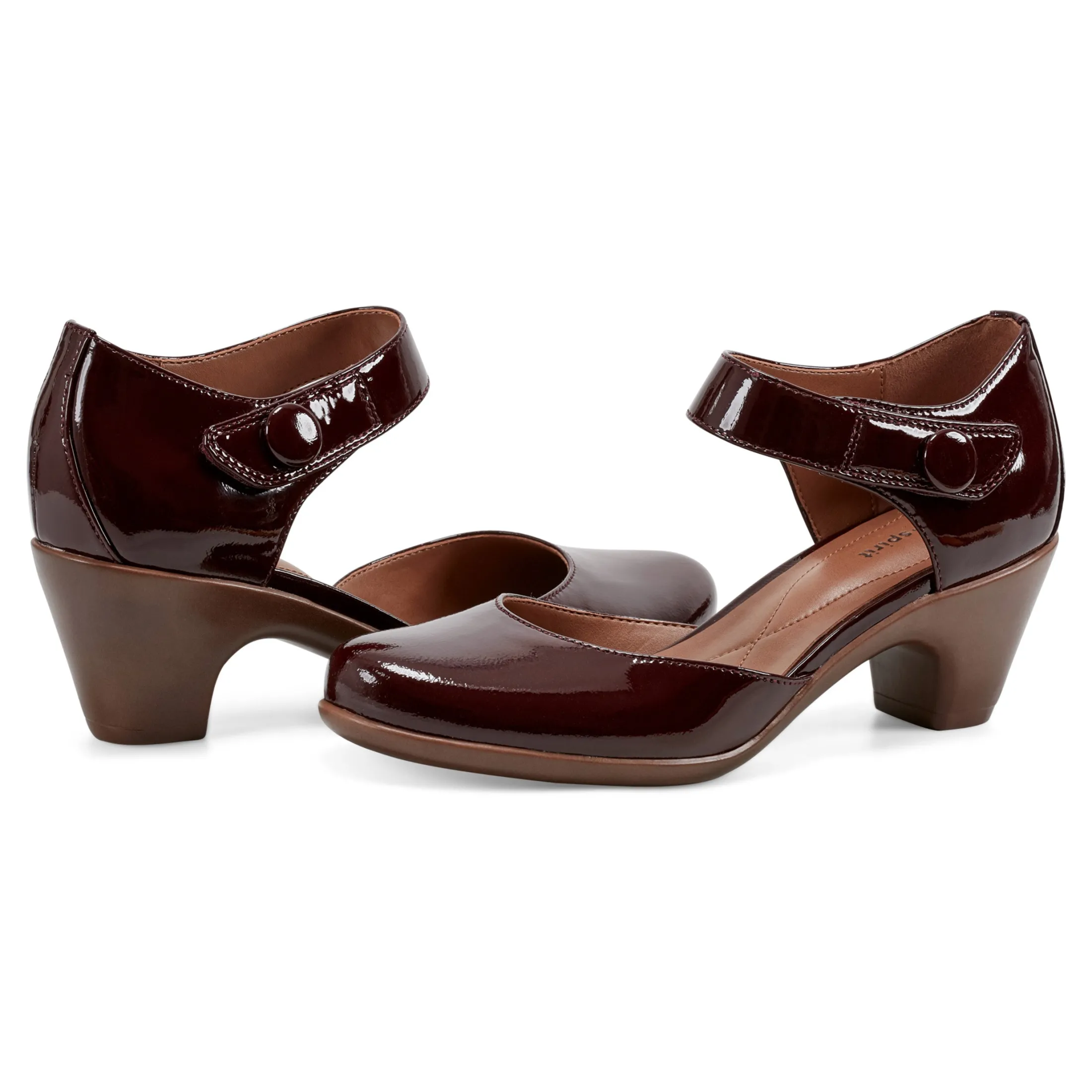 Easy Spirit Mid Heels*Clarice Mary Jane Heels