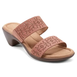 Easy Spirit Sandals*Crista Casual Slide Heeled Sandals