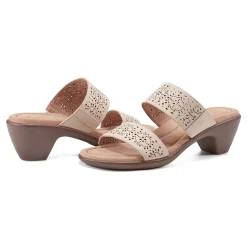 Easy Spirit Sandals*Crista Casual Slide Heeled Sandals