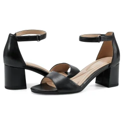 Easy Spirit Sandals*Daven Ankle Strap Heeled Sandals