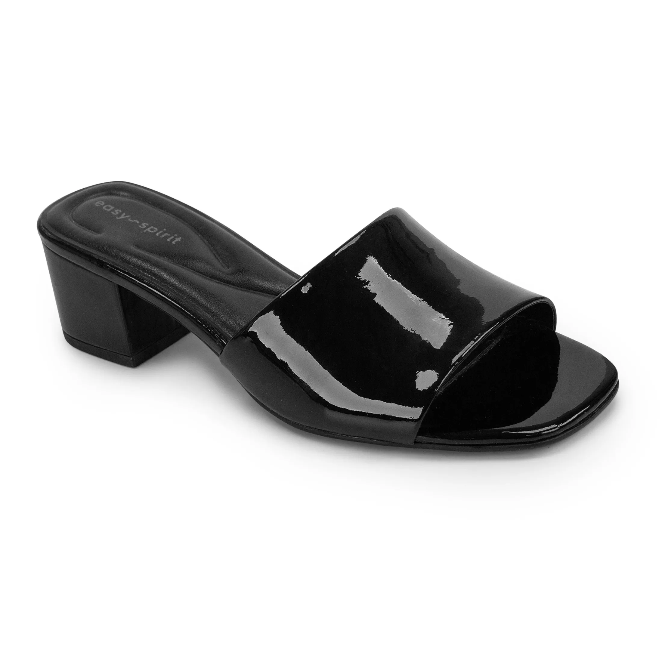 Easy Spirit Sandals*Fiora Block Heel Slide Sandals