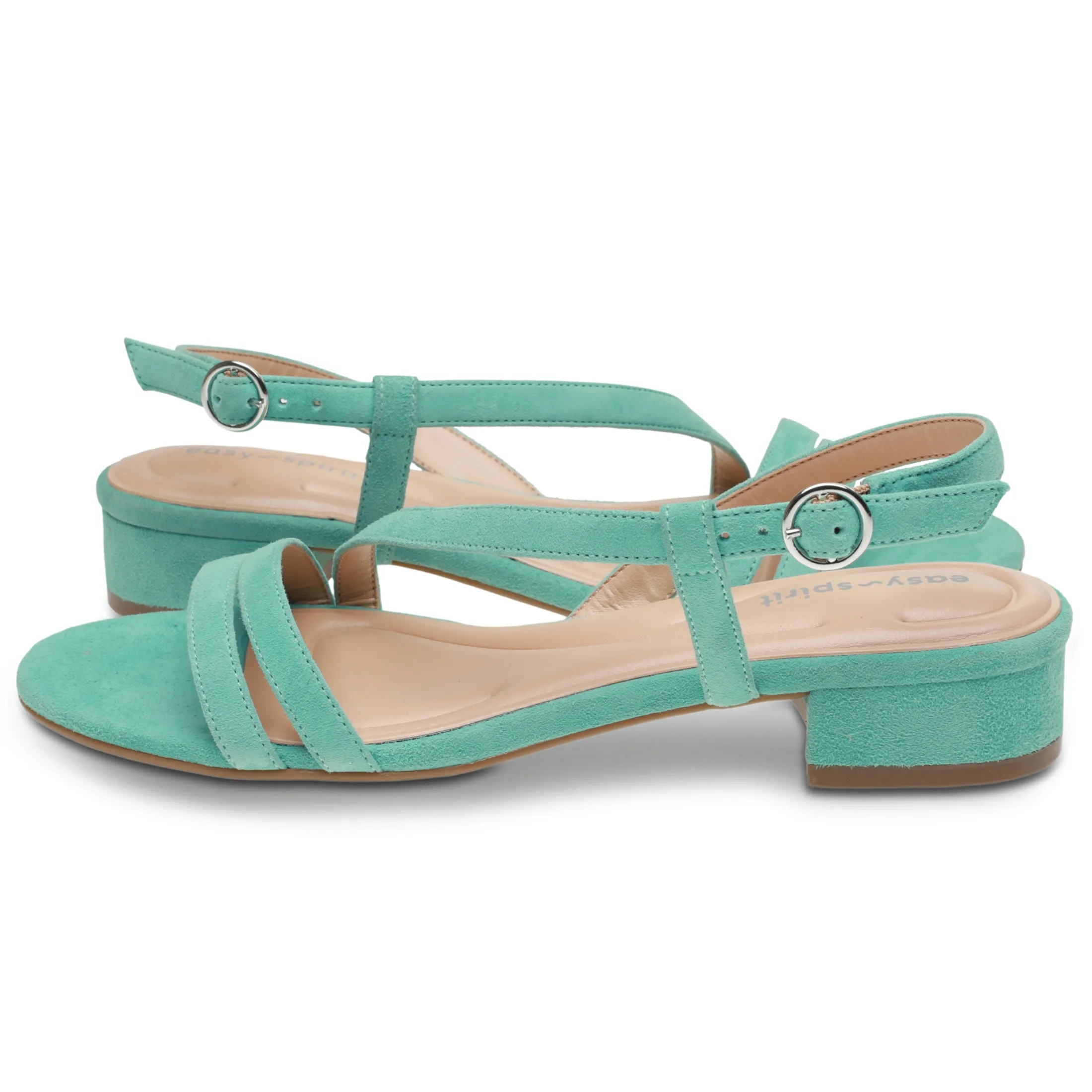 Easy Spirit Sandals*Glenni Block Heel Sandals