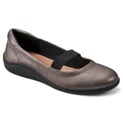 Easy Spirit Flats|Flats*Golden Mary Jane Casual Ballet Flats