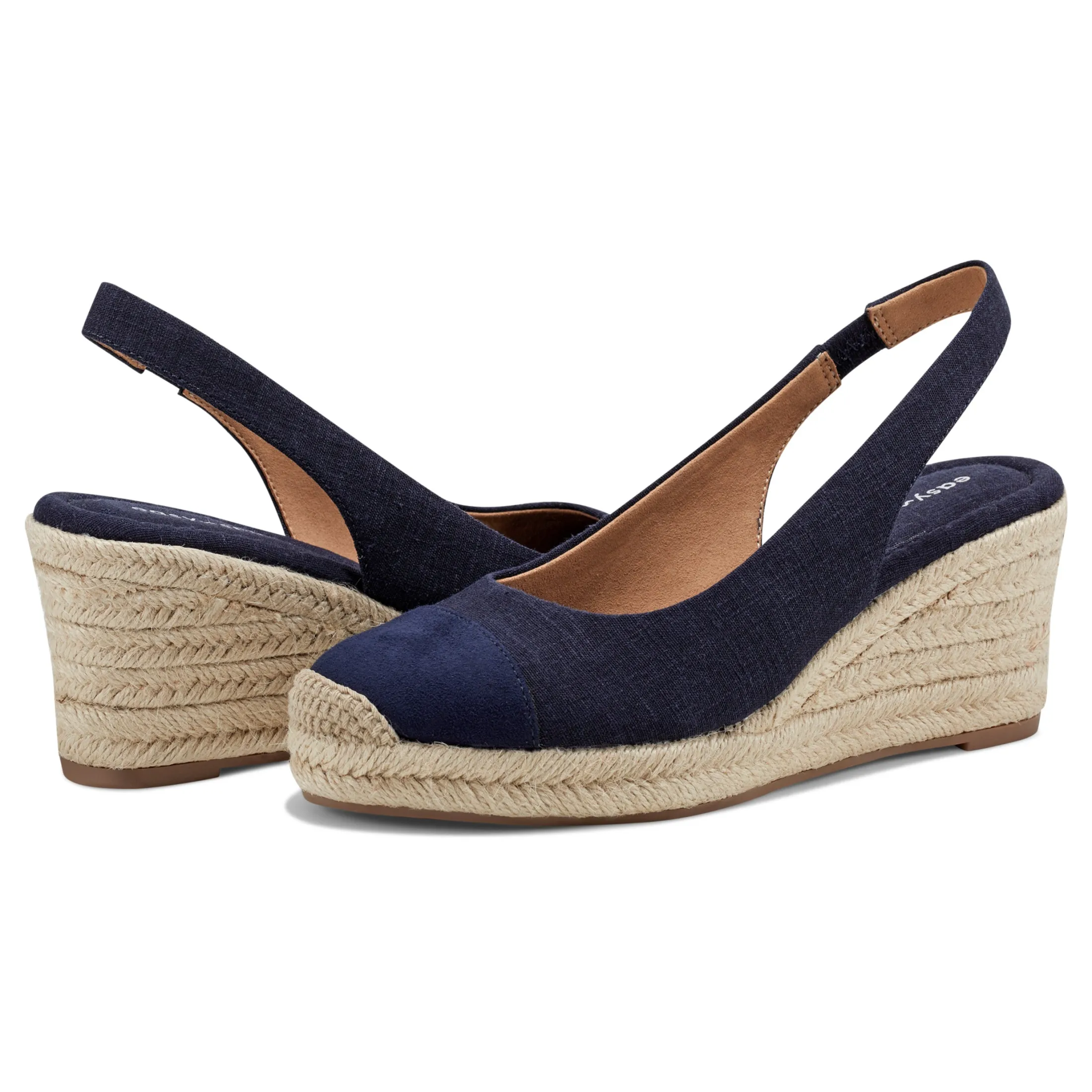 Easy Spirit Sandals*Margie Platform Wedge Slingbacks