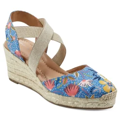 Easy Spirit Sandals*Meza Espadrille Wedge Sandals
