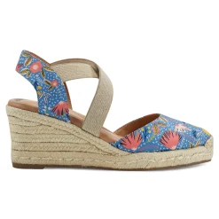 Easy Spirit Sandals*Meza Espadrille Wedge Sandals