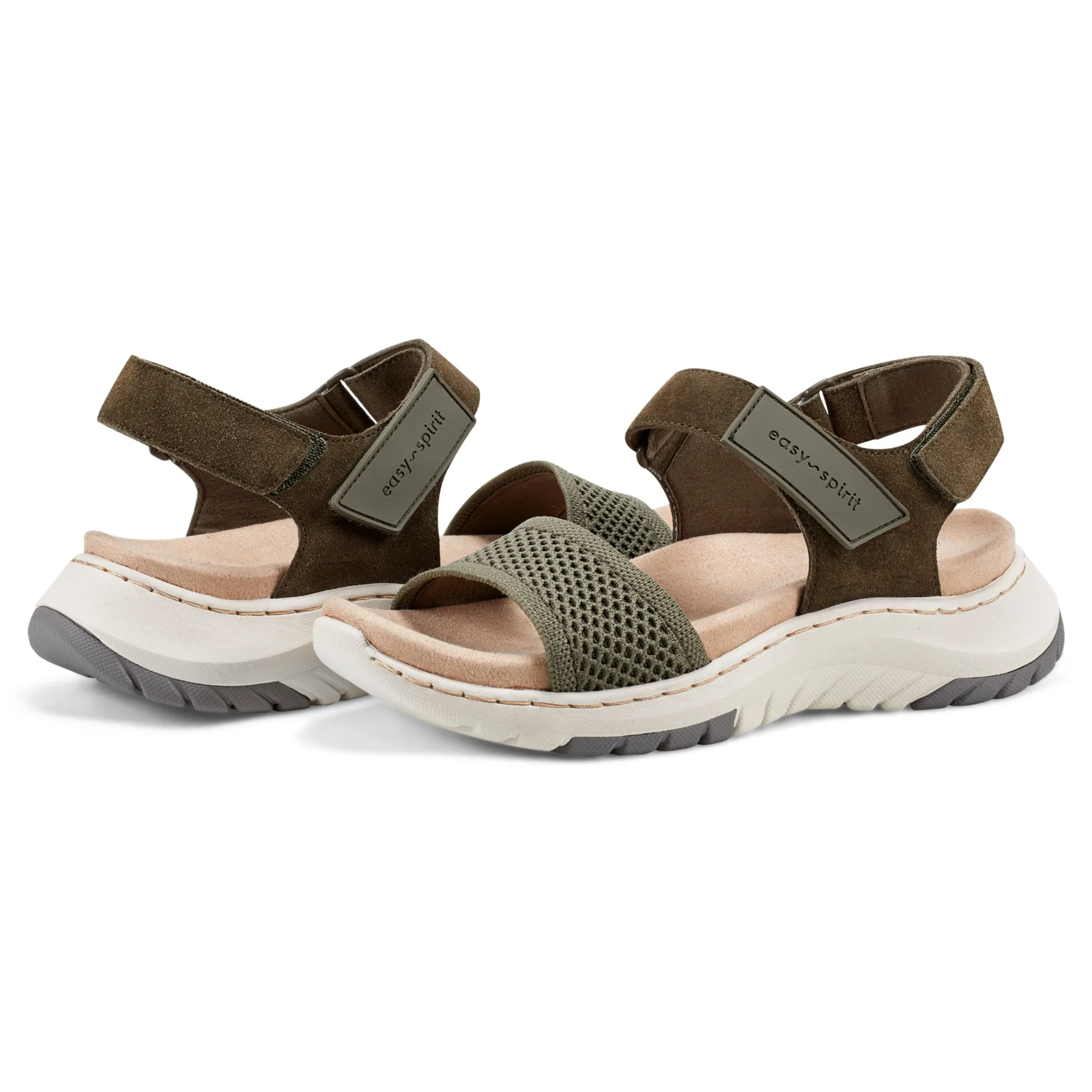Easy Spirit Cold Weather*Sway Casual Platform Sandals