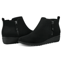 Easy Spirit Booties|Booties*Yena Casual Wedge Booties