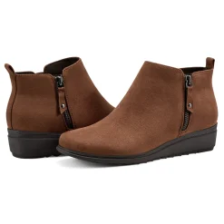 Easy Spirit Booties|Booties*Yena Casual Wedge Booties